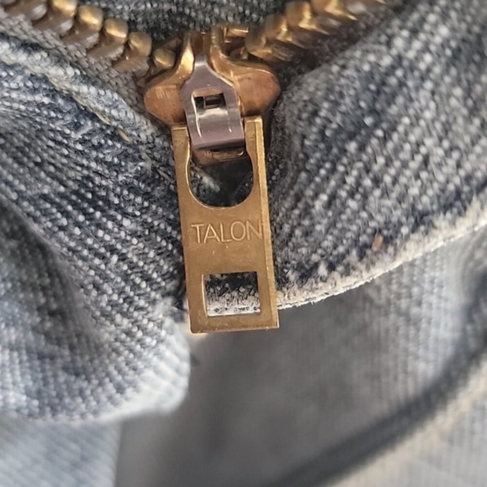 GUESS | GEORGES MARCIANO 80s RARE High Rise Snap Closure Patch Pocket Taper Jean - Picture 7 of 15